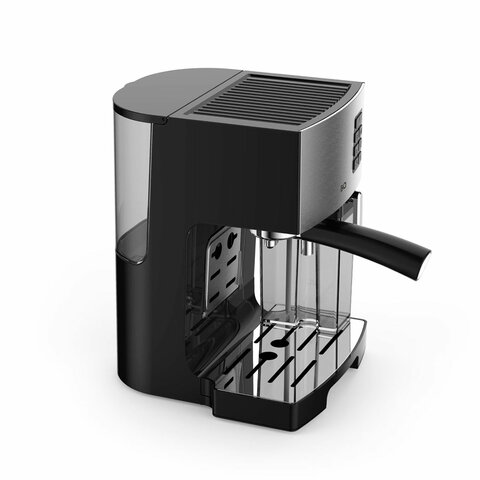 Кофеварка рожковая BQ (БИ-КЬЮ) CM9002, 1450Вт, объем 1,4л 19бар, автоматический капуч, 86195028