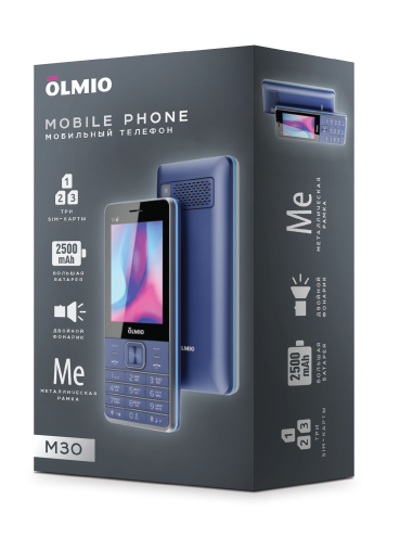 M30 Olmio (синий) Мобильный телефон