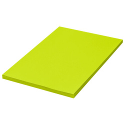 Бумага цветная BRAUBERG, А4, 75 г/м2, 100 л., НЕОН, зеленая, для офисной техники, 116671