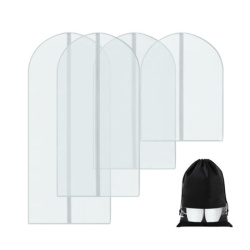 Чехлы для хранения одежды на молнии, КОМПЛЕКТ 12 шт. + 1 чехол + 2 сумки для обуви в подарок, SHAMAANI, 609595