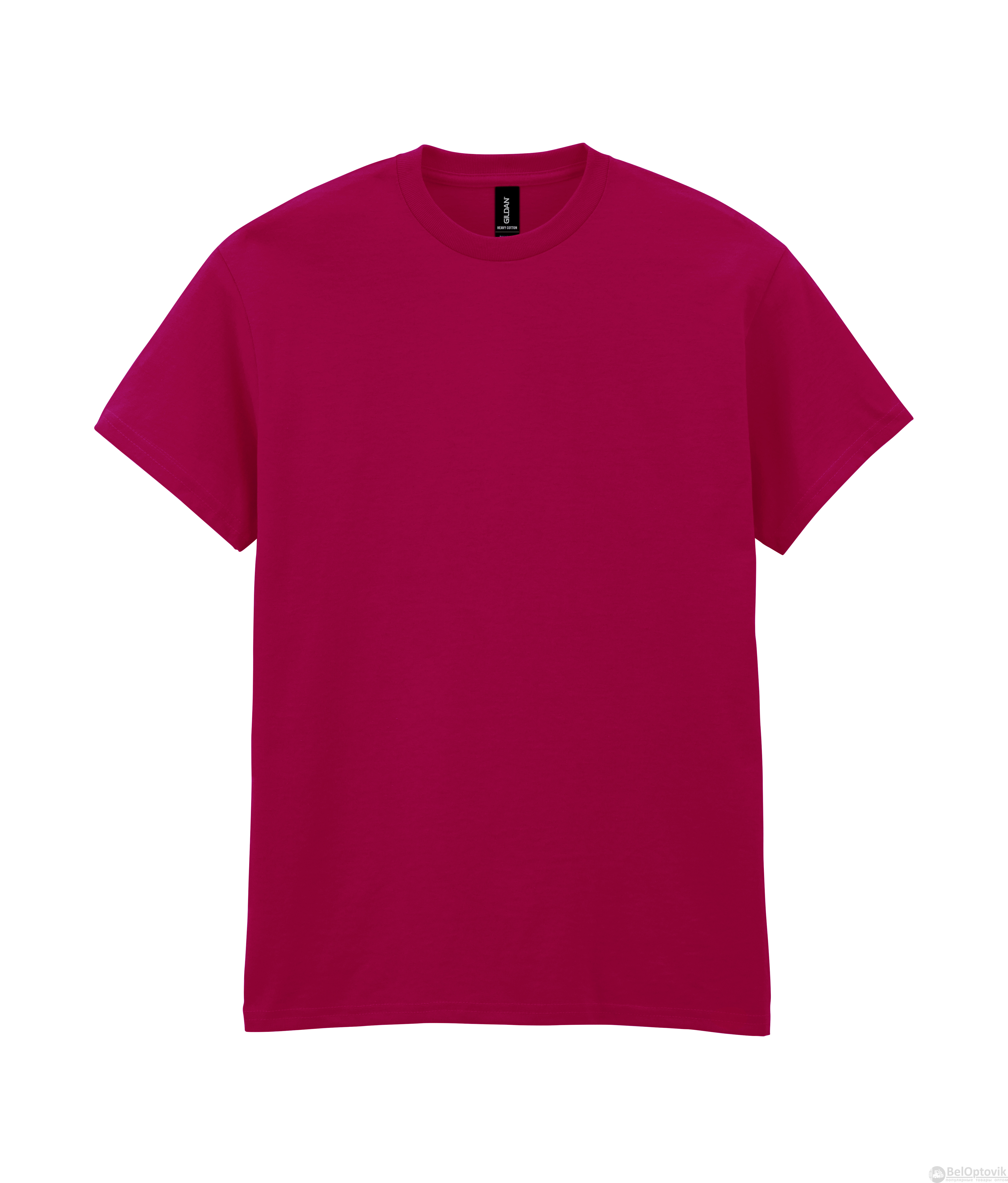 Футболка HEAVY COTTON, ТЕМНО-ВИШНЕВЫЙ 2XL