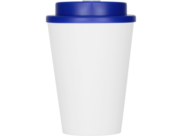 Пластиковый стакан с двойными стенками «Take away», Цвет белый/синий
