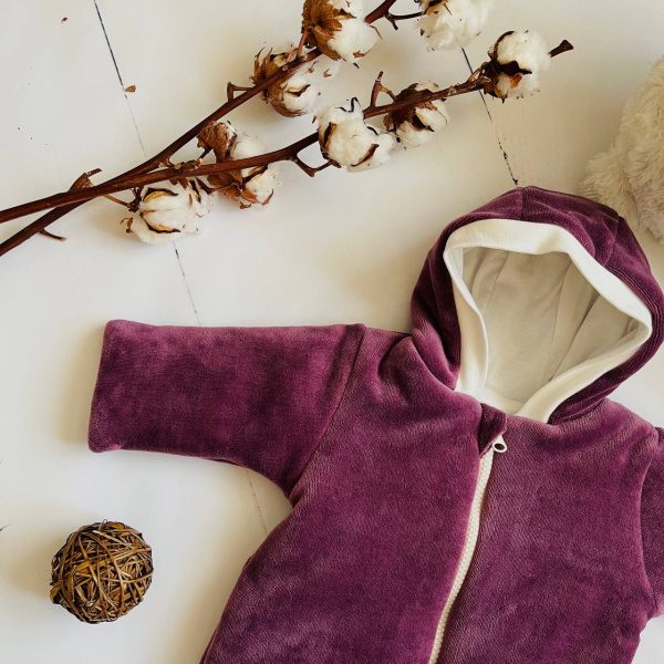 Комбинезон для новорожденного мальчика Bebika (13/13-21), состав: верх - 80% натуральный хлопок, 20% полиэстер; подкладка 100% хлопок; наполнитель - микрофайбер