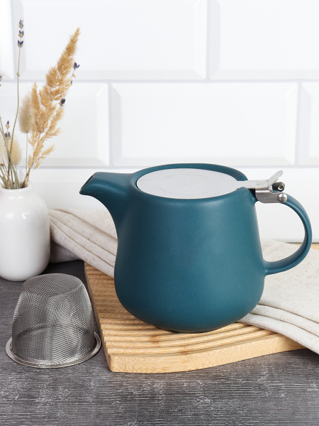 Чайник заварочный 600 мл / FU-220 /уп 18/