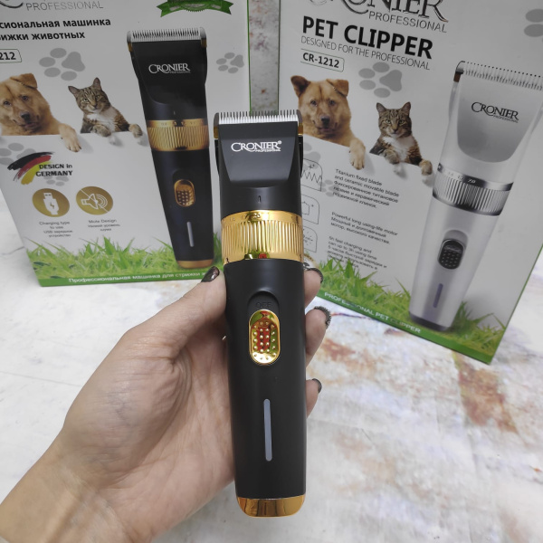 Керамическая машинка для стрижки животных Cronier professional CR-1212