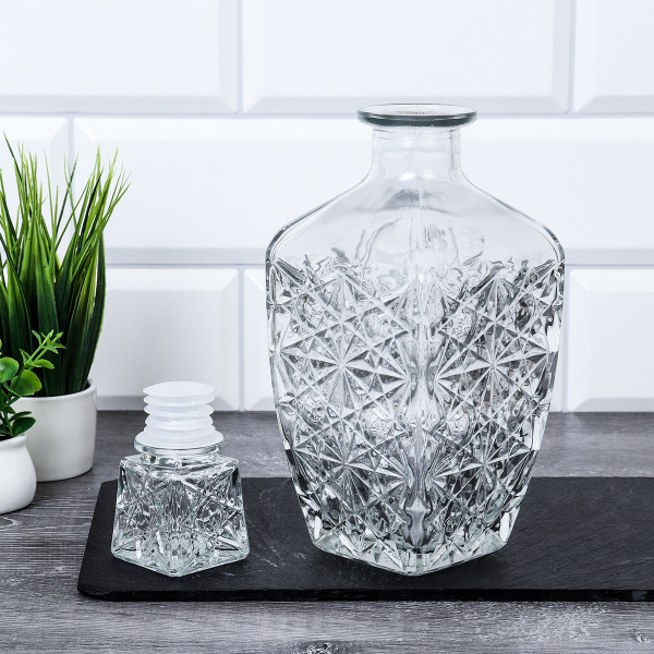 Графин-штоф 800 мл / ZS-1 /уп 24/