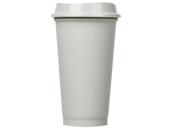 Пластиковый стакан «SipGo», Цвет серый