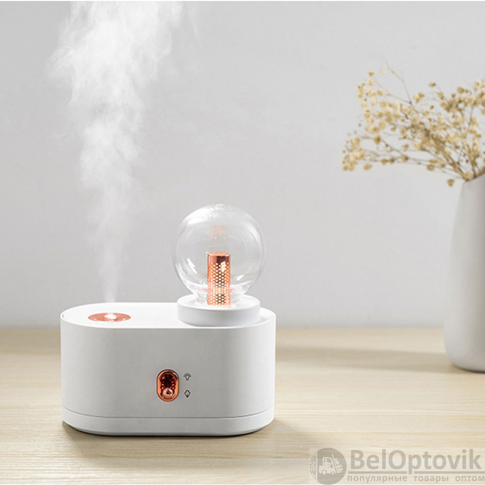 Светодиодный USB арома увлажнитель Orlean, белый