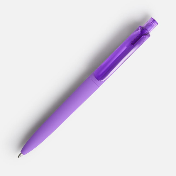 Ручка шариковая Prodir DS8 PRR-T Soft Touch, фиолетовая, 14х1,1 см