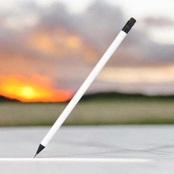 Карандаш простой из черного дерева с ластиком Negro