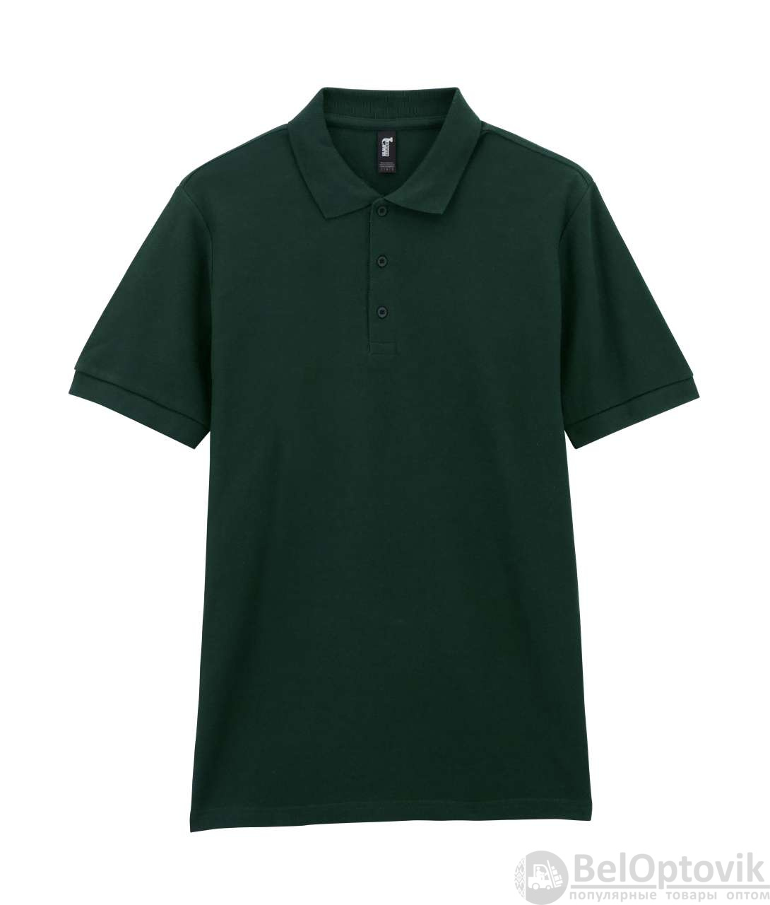 Футболка поло PREMIUM COTTON ADULT DOUBLE PIQUE, ХАКИ S