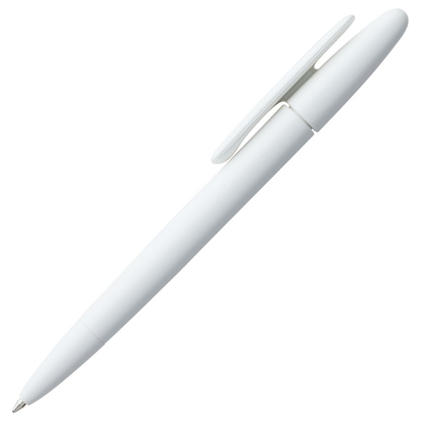 Ручка шариковая Prodir DS5 TPP, белая, 14,4х1,1 см