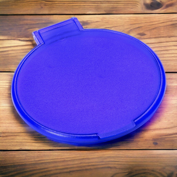 Складное зеркало с корпусом из цветного прозрачного пластика GLAZE