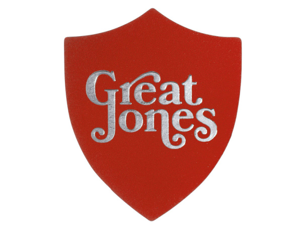 Патч «Щит», nubuk, Цвет красный