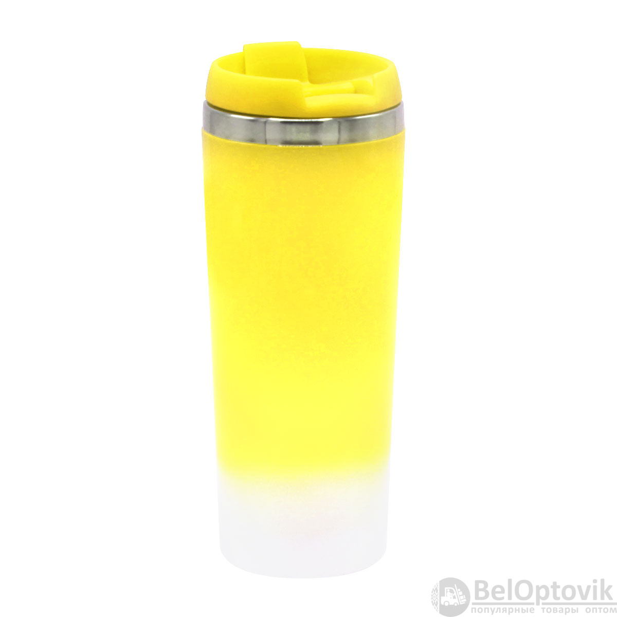 Термокружка Overflow, желтая