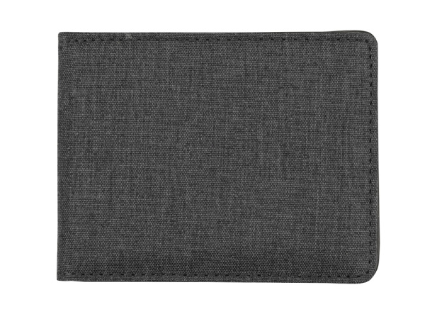 Кошелек «Route» с защитой от RFID считывания, Цвет черный