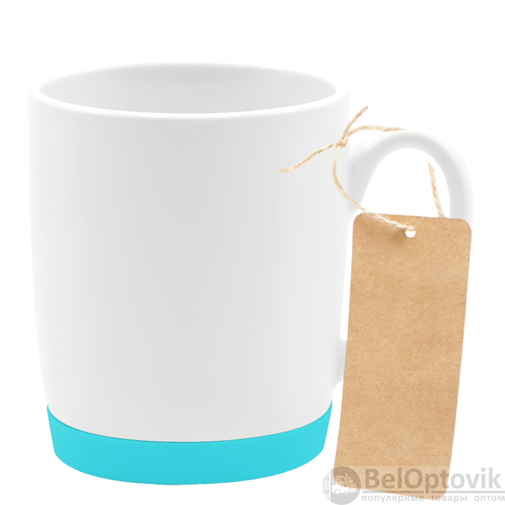 Кружка Make Me To Go, белая/морская волна_с_биркой