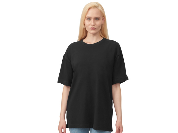 Футболка оверсайз «Vienna» унисекс, Размер XL, Цвет черный