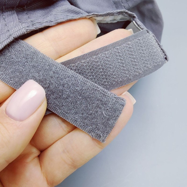 Бейсболка / кепка Classic однотонная на липучке, унисекс