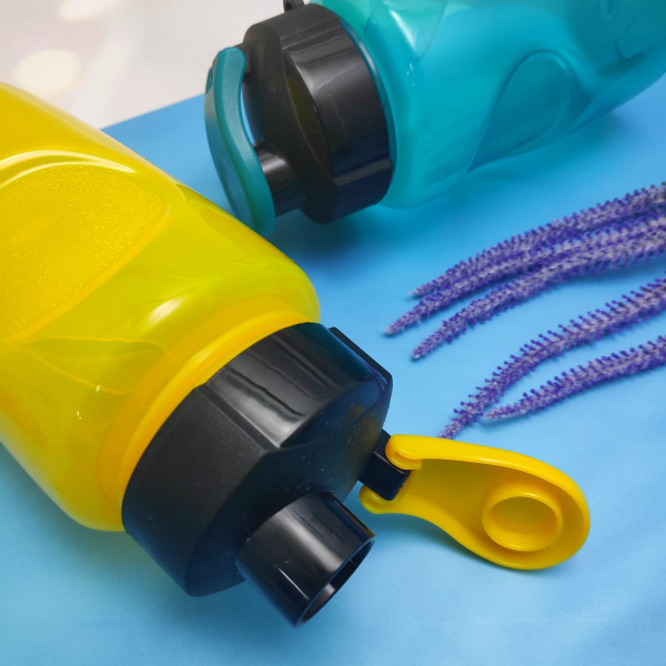 Анатомическая детская бутылка с клапаном Healih Fitness для воды и других напитков, 350 мл