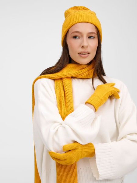 Перчатки Nobilis Mono, желтые (медовые), размер L/XL