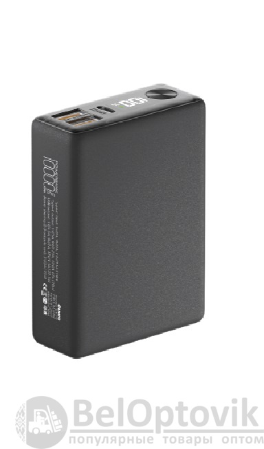 Внешний АКБ QX-10, 10000mAh, graphite, OLMIO