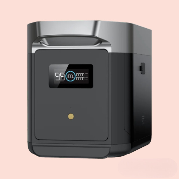 Умная дополнительная батарея для портативной электростанции EcoFLow Delta 2 Max Extra Battery 2048 Втч / Бесперебойное электропитание бытовых приборов в доме в любой чрезвычайной ситуации