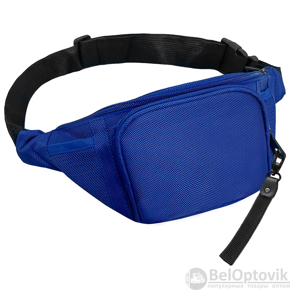 Поясная сумка SPLIT TO GO, Синий/Чёрный