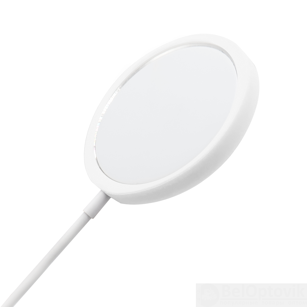 Беспроводное магнитное зарядное устройство Fomax 15W To Go, белый/белый