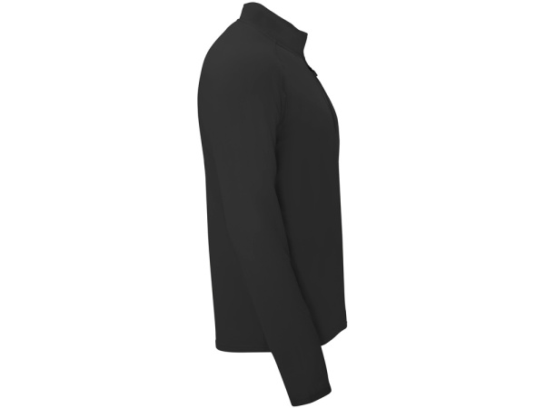 Толстовка с воротом на молнии «Melbourne» мужская, Размер S, Цвет черный