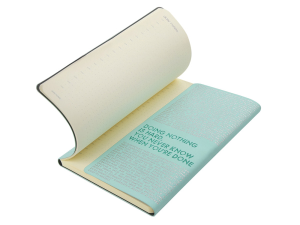 Ежедневник недатированный А5 «Bilbao», Цвет зефирный мятный