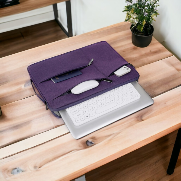 Сумка для ноутбука 15.6" Sleeverstone MLB-1062, лиловый / Стильная и практичная