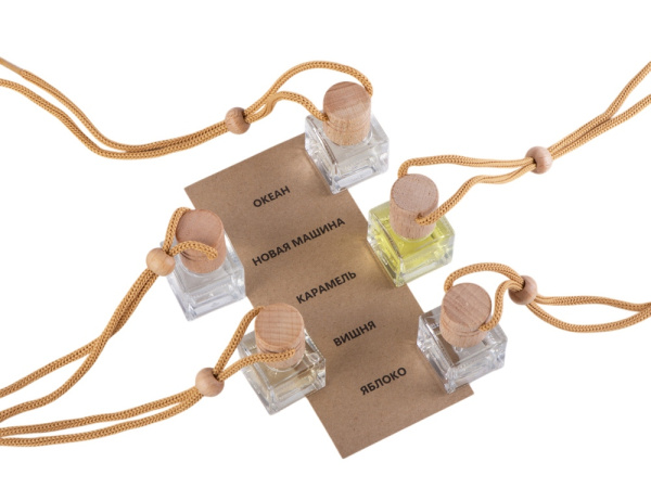 Набор автоароматов «Boho 5», Цвет прозрачный