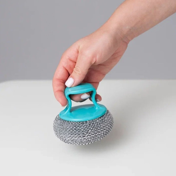 Мочалка скрабер (сетка) с держателем You'll LOVE удобная