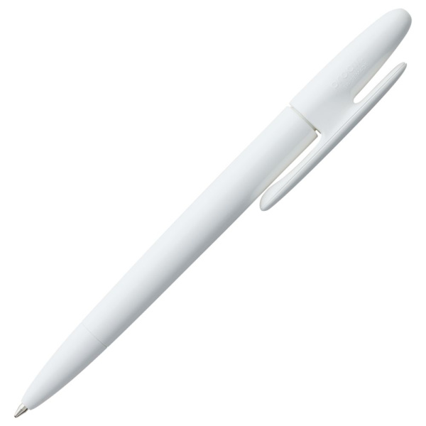 Ручка шариковая Prodir DS5 TPP, белая, 14,4х1,1 см