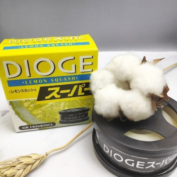 Ароматизатор нанокерамический DIOGE в алюминиевой баночке, автопарфюм / аромат для дома / для быта, 43 гр.