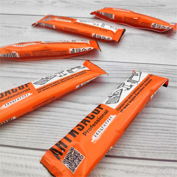 Средство для удаления засоров труб  Антизасор Professional стик-концентрат 5х35 гр. "Любо Дело"