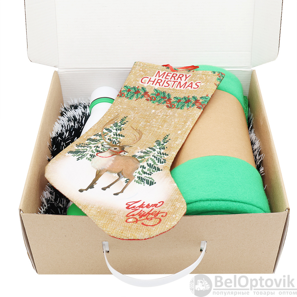 Подарочный набор Теплый вечер , зеленый