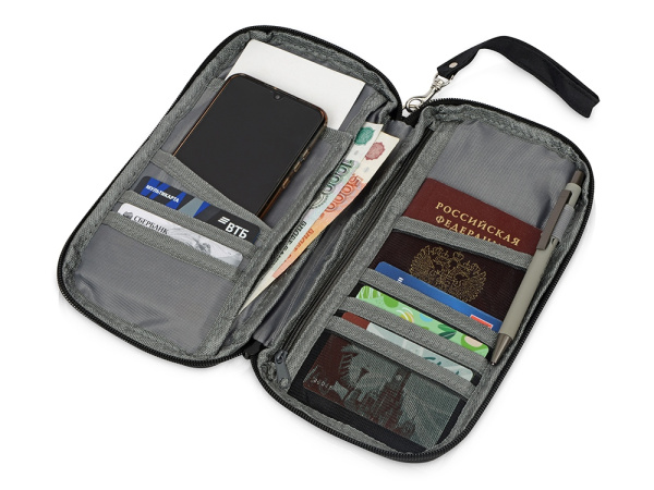 Органайзер для документов «Keep Safe», Цвет черный