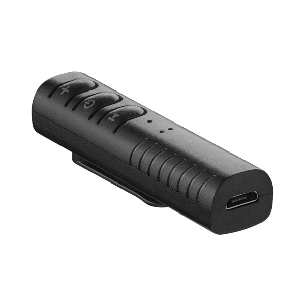 Bluetooth ресивер, BT 5.0, 90 мАч, Цвет черный