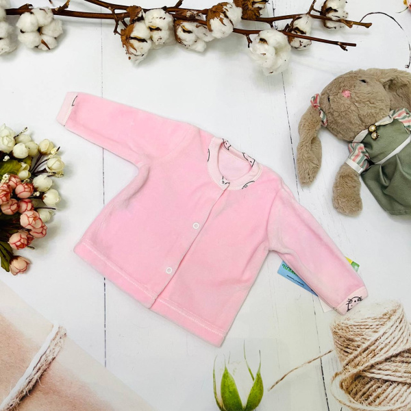 Жакет для новорожденного Bebika (13/15-3), состав: 80% натуральный хлопок, 20% полиэстер