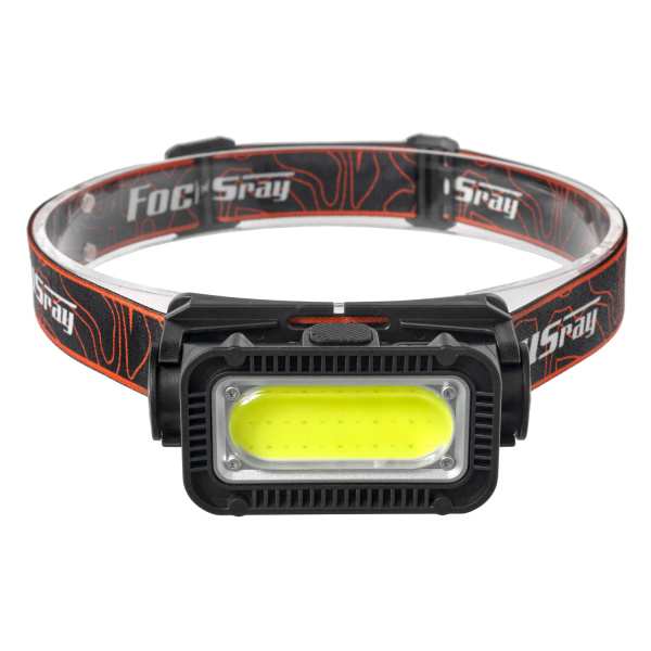 Фонарь налобный FOCUSray 1307 акку 18650 1200W 3,7V диод СОВ 3W  1/180, шт