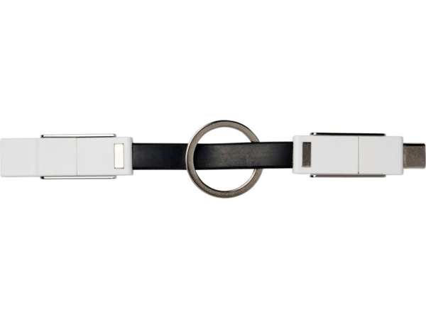 Кабель «One 4 в 1», Цвет черный, белый, серебристый