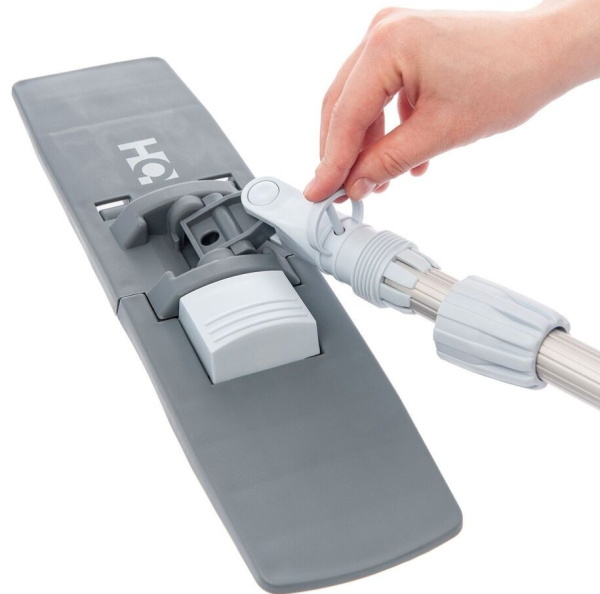 Телескопическая швабра Сила чистоты ПРОФ Уборка (рукоятка 100-180 см, держатель 50 см.) / Комплект для уборки (77151 + 73550)