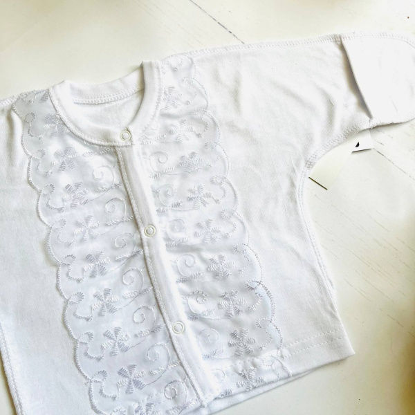 Кофточка для новорожденных детей Bebika, натуральный хлопок (13/15-7)