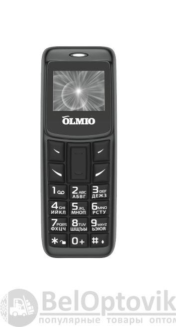 A02 Olmio (черный) Мобильный телефон