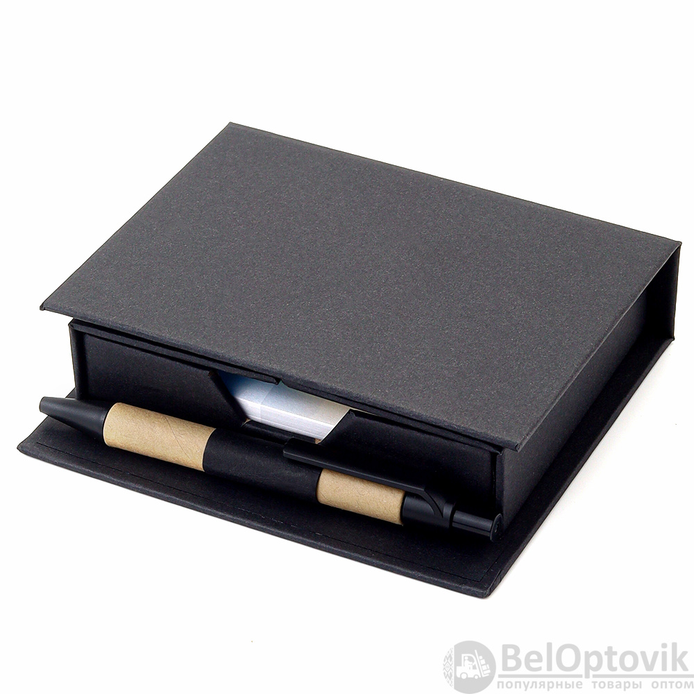 Набор для записей со стикерами Notora, черный