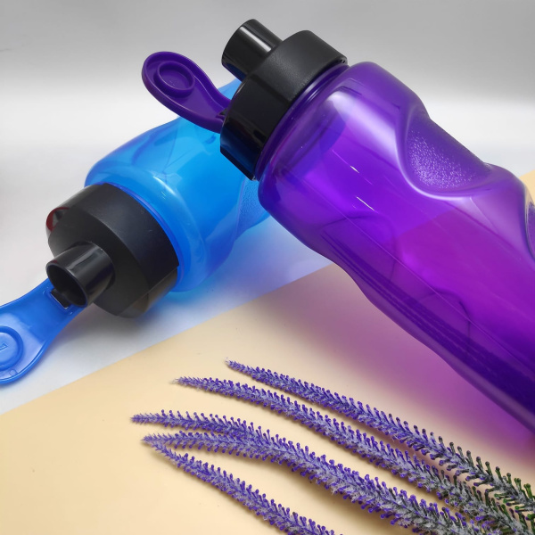 Анатомическая бутылка с клапаном Healih Fitness для воды и других напитков, 500 мл. Сито в комплекте