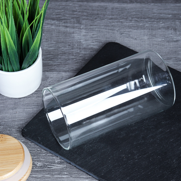 Банка для сыпучих бамбуковая крышка d-65/120 мм 350 мл /GT-35-116/уп160/