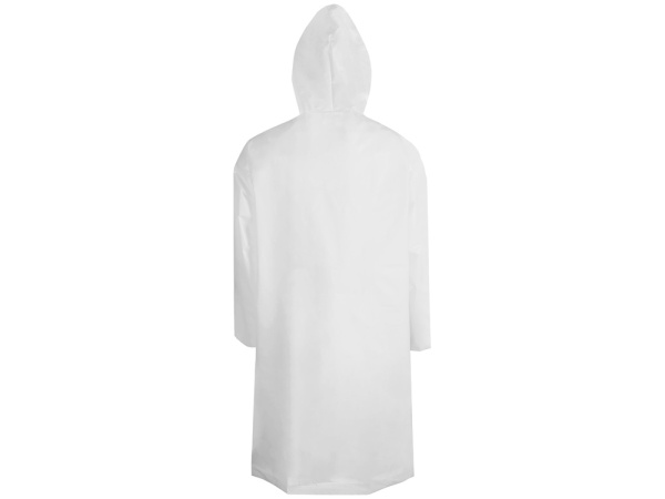 Дождевик «Hawaii pro» c чехлом унисекс, Размер M-L, Цвет белый